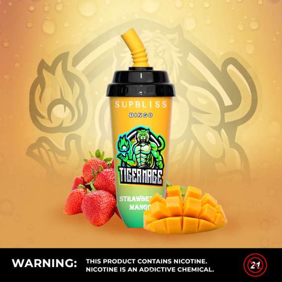 RandM Supbliss Bingo 8000 vape pod prietaisas 1vnt braškių mango tornado vape buy - FPX6RL259