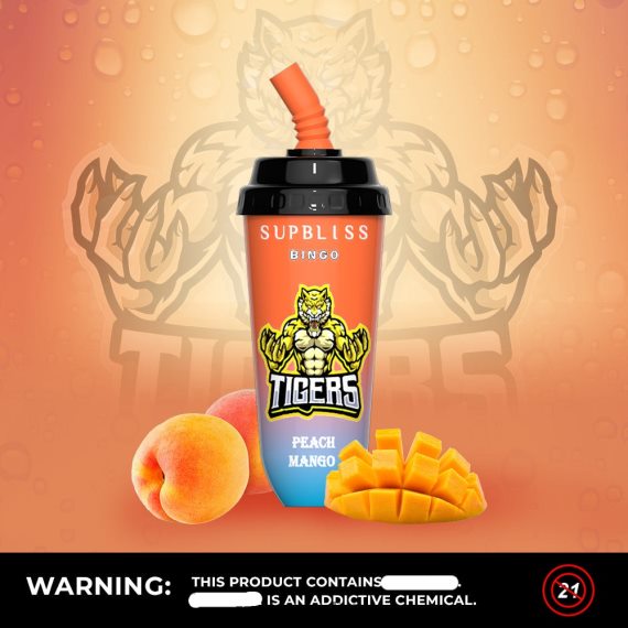 RandM Supbliss Bingo 8000 vape pod prietaisas 1vnt persikų mango RandM tornado Lietuva - FPX6RL263