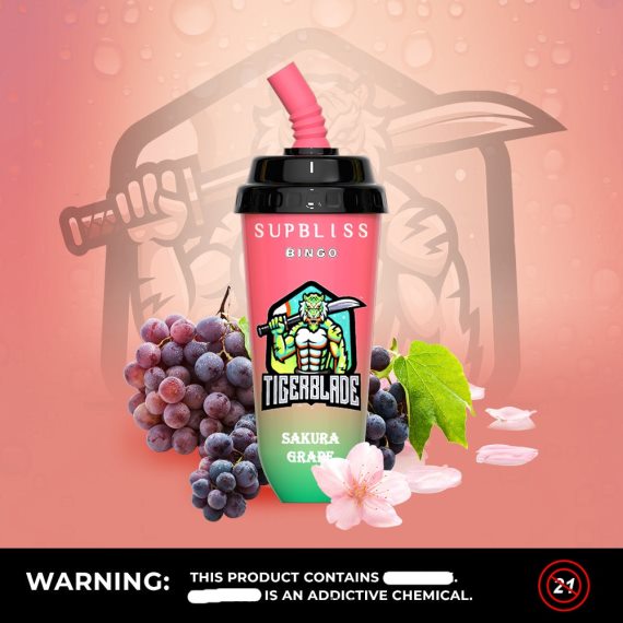 RandM Supbliss Bingo 8000 vape pod prietaisas 1vnt sakuros vynuogės RandM vape sale - FPX6RL261