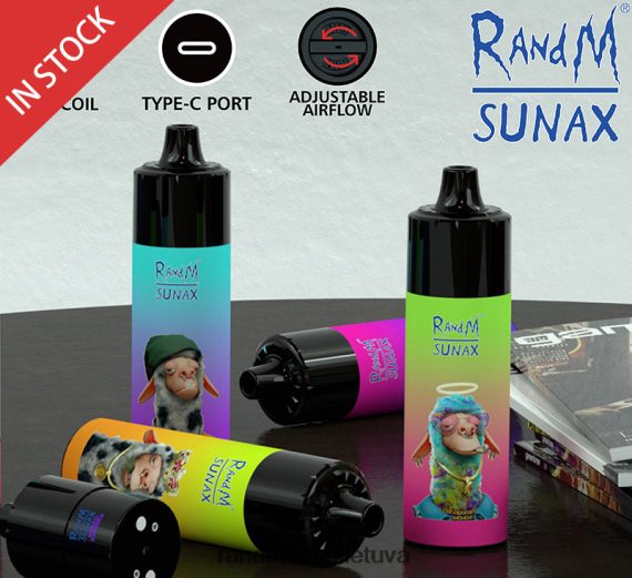 RandM Sunax 21000 oro srauto valdymo pod keičiamas vape įrenginys 1vnt vėsios mėtos RandM vape cheap - FPX6RL265