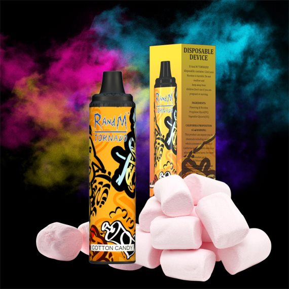 RandM Tornado 6000 oro srauto valdymo vape pod prietaisas 1vnt cukraus vata RandM tornado online shop - FPX6RL296