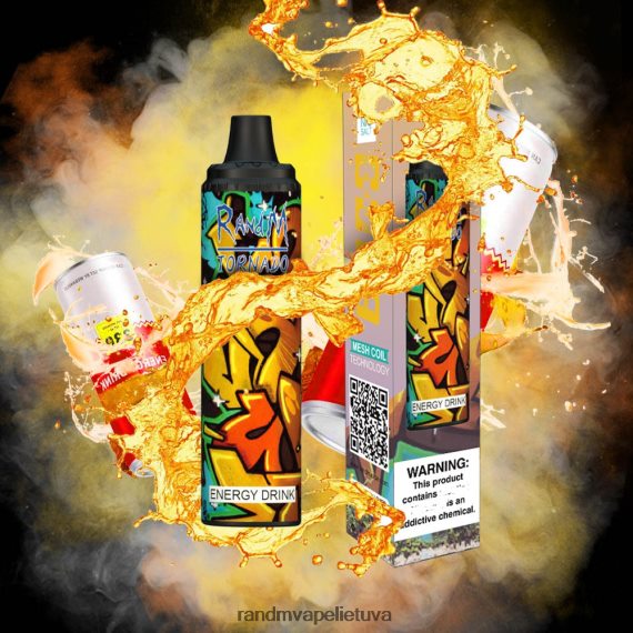 RandM Tornado 6000 oro srauto valdymo vape pod prietaisas 1vnt energetinis gėrimas RandM tornado Lietuva - FPX6RL283