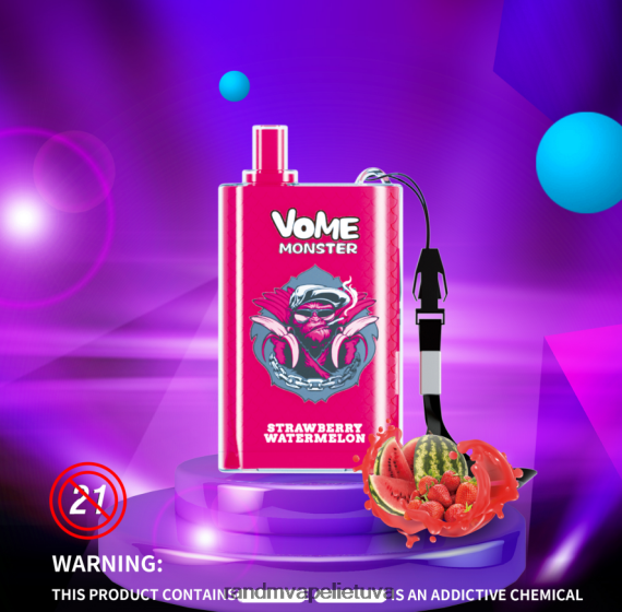 RandM Vome Monster 10000 oro srauto valdymo vape pod prietaisas 1vnt sodrus ledas RandM vape Lietuva - FPX6RL277