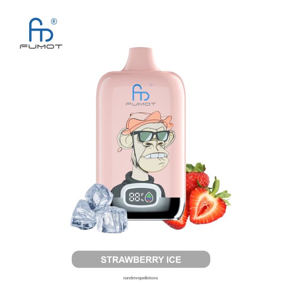 Fumot Original RandM Digital Box 12000 akumuliatoriaus ir skysčių ekrano vape prietaisas braškių ledų tornado vape buy - FPX6RL9