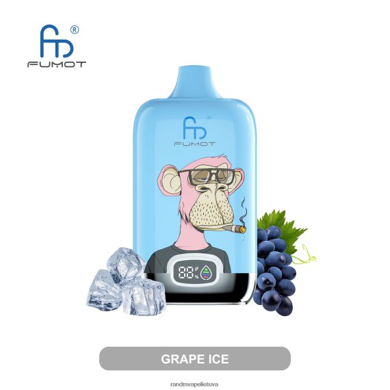Fumot Original RandM Digital Box 12000 akumuliatoriaus ir skysčių ekrano vape prietaisas ledo pop RandM tornado kaina - FPX6RL10