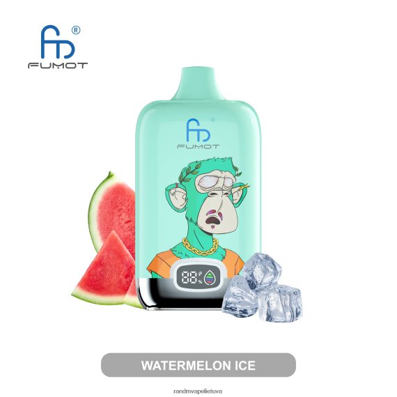 Fumot Original RandM Digital Box 12000 akumuliatoriaus ir skysčių ekrano vape prietaisas mango ant ledo RandM tornado vape - FPX6RL12