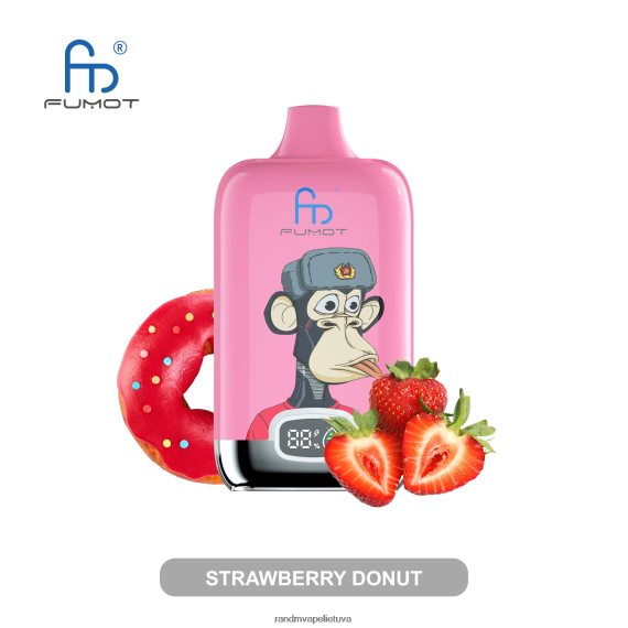 Fumot Original RandM Digital Box 12000 akumuliatoriaus ir skysčių ekrano vape prietaisas mango ant ledo RandM tornado vape - FPX6RL12