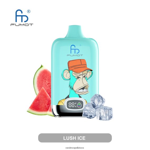 Fumot Original RandM Digital Box 12000 akumuliatoriaus ir skysčių ekrano vape prietaisas sodrus ledas RandM vape Lietuva - FPX6RL7