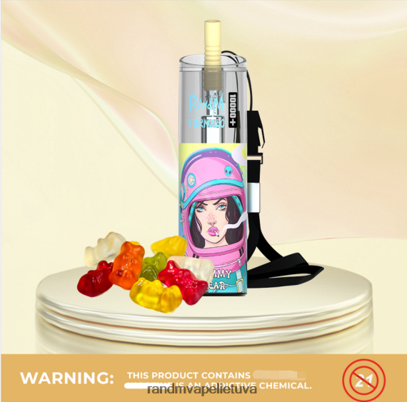 RandM Tornado 10000 plus oro srauto valdymo vape prietaisas 1vnt guminis meškiukas RandM vape Vilnius - FPX6RL74