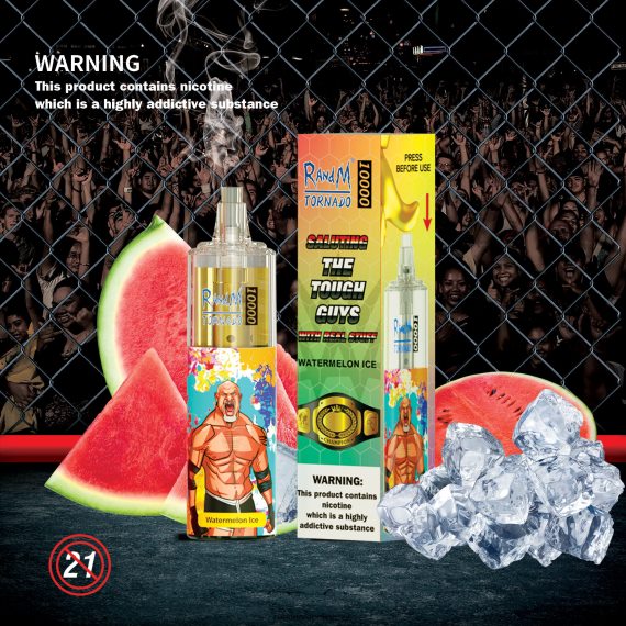 RandM Tornado 10000 oro srauto valdymo vape prietaisas 1vnt arbūzų ledas RandM vape cheap - FPX6RL125
