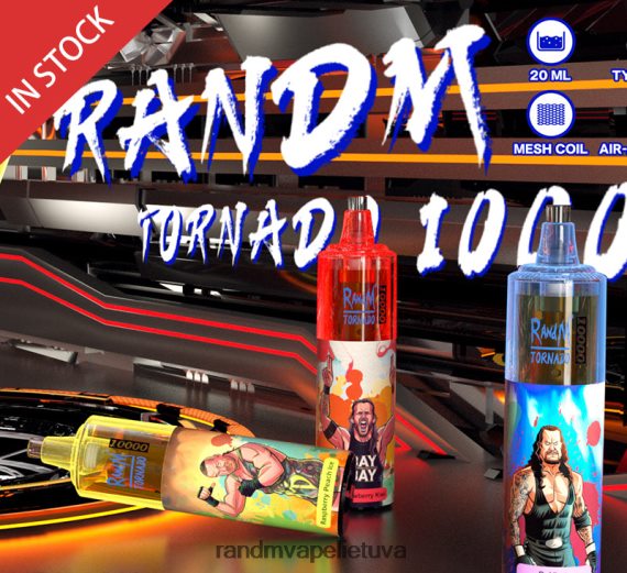RandM Tornado 10000 oro srauto valdymo vape prietaisas 1vnt arbūzų ledas RandM vape cheap - FPX6RL125