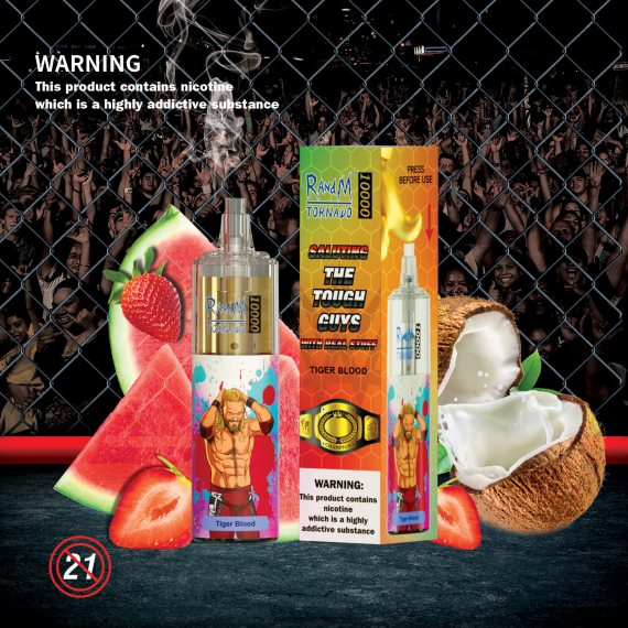 RandM Tornado 10000 oro srauto valdymo vape prietaisas 1vnt arbūzų ledas RandM vape cheap - FPX6RL125