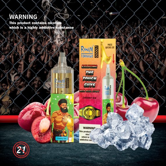 RandM Tornado 10000 oro srauto valdymo vape prietaisas 1vnt arbūzų ledas RandM vape cheap - FPX6RL125