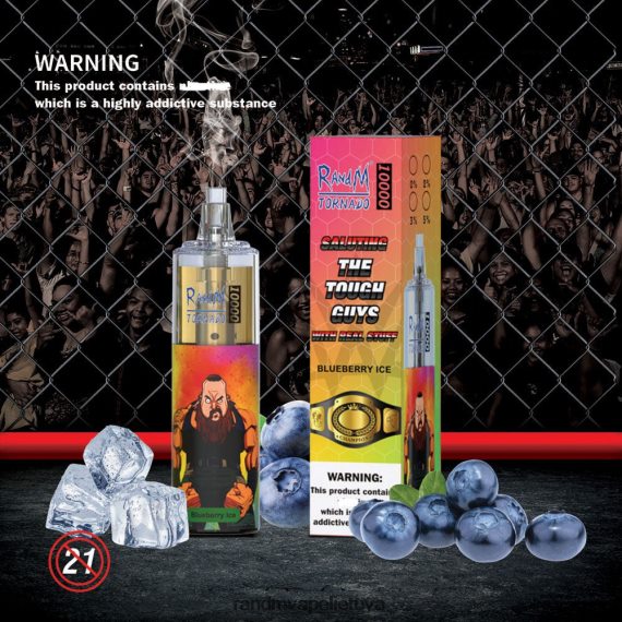 RandM Tornado 10000 oro srauto valdymo vape prietaisas 1vnt arbūzų ledas RandM vape cheap - FPX6RL125