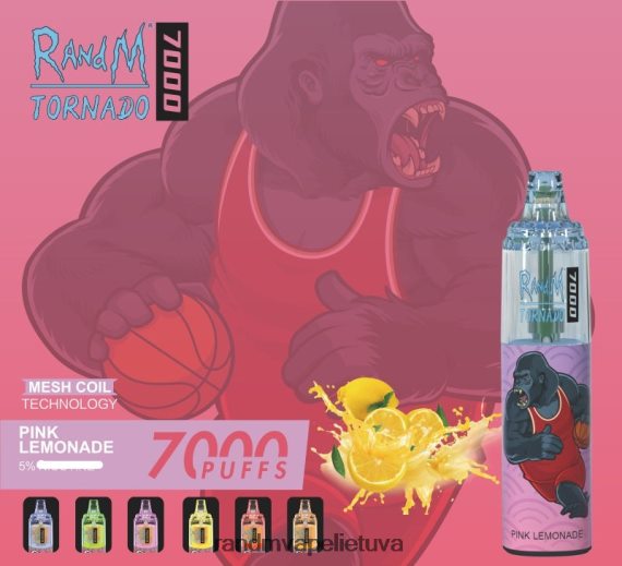 RandM Tornado 7000 oro srauto valdymo vape prietaisas 1vnt mango ant ledo RandM tornado kaina - FPX6RL170