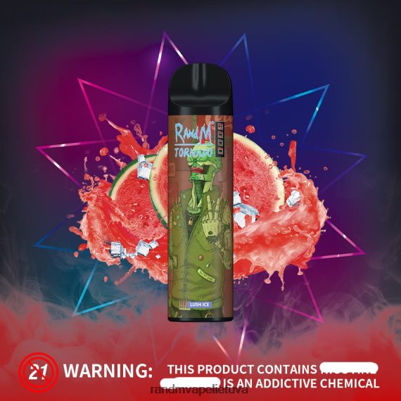 RandM Tornado 8000 oro srauto valdymo vape prietaisas 1vnt sodrus ledas RandM vape buy - FPX6RL236