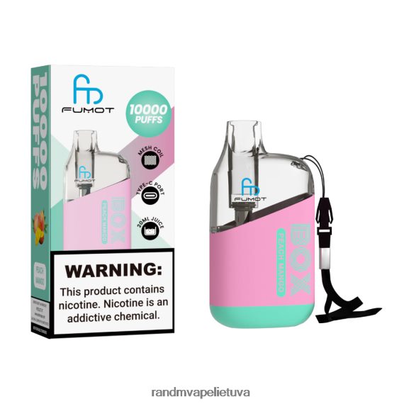 Fumot Original RandM Tornado Box 10000 oro srauto valdymo vape prietaisas 1vnt juodas ledas tornado vape buy - FPX6RL99