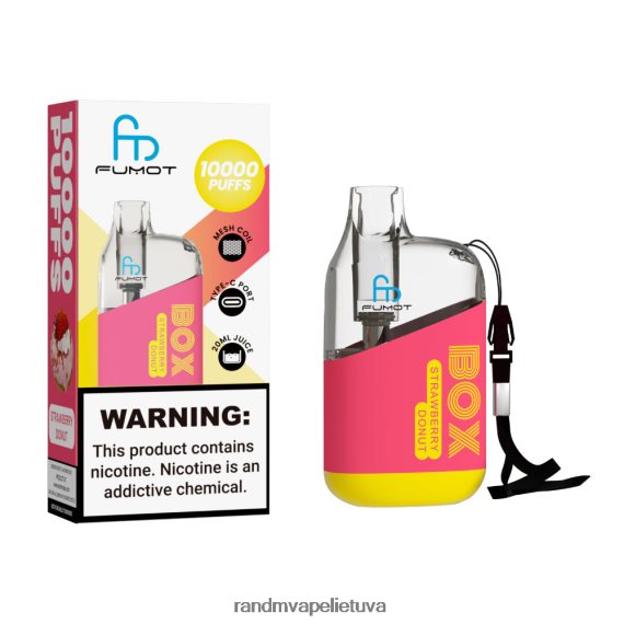 Fumot Original RandM Tornado Box 10000 oro srauto valdymo vape prietaisas 1vnt juodas ledas tornado vape buy - FPX6RL99