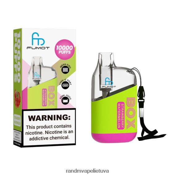 Fumot Original RandM Tornado Box 10000 oro srauto valdymo vape prietaisas 1vnt juodas ledas tornado vape buy - FPX6RL99