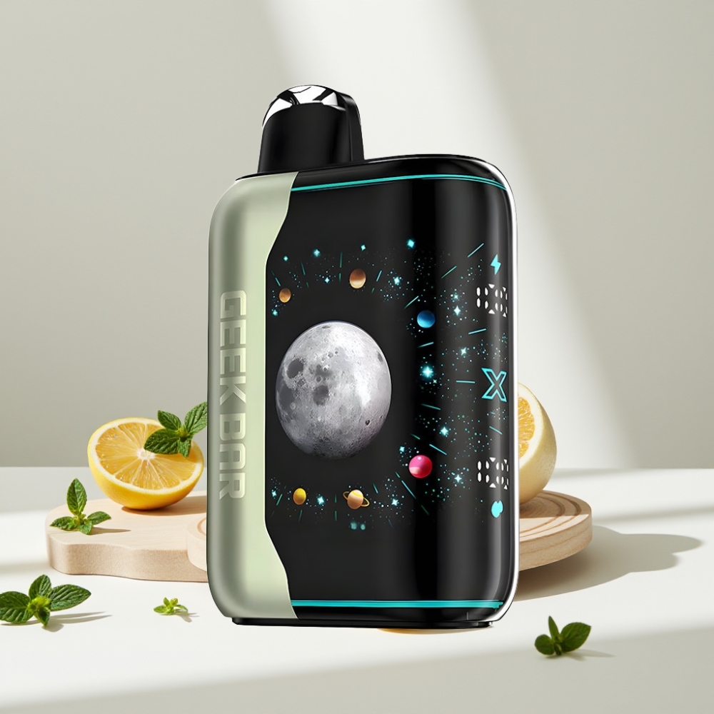 GEEK BAR Platinum Edition 25000 Miami Mėta, 20mL, 2% nikotino, USB-Type C