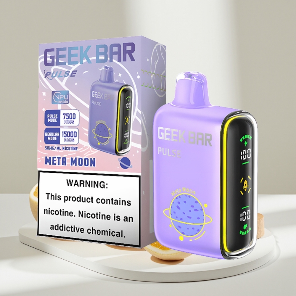 GEEK BAR Pulse 15000 Puffs Disposable Vape Planet Edition, 15 000 užkandžių, 16ML, 5% nikotino