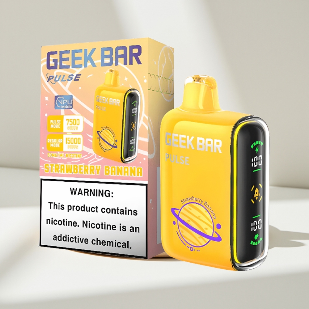 GEEK BAR Pulse 15000 Puffs Disposable Vape Planet Edition, 15 000 užkandžių, 16ML, 5% nikotino