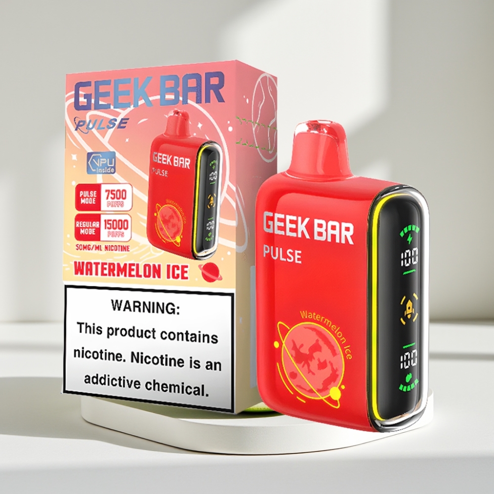 GEEK BAR Pulse 15000 Puffs Disposable Vape Planet Edition, 15 000 užkandžių, 16ML, 5% nikotino