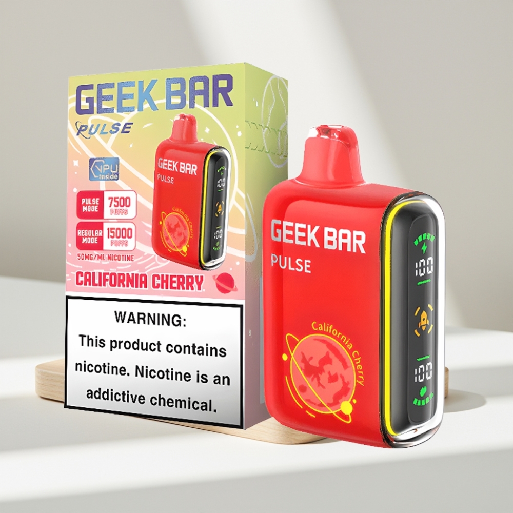 GEEK BAR Pulse 15000 Puffs Disposable Vape Planet Edition, 15 000 užkandžių, 16ML, 5% nikotino