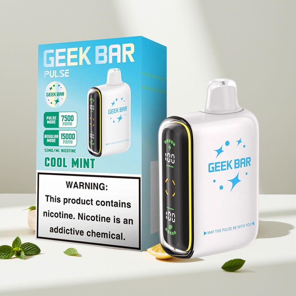 GEEK BAR Pulse 15000 Puffs Disposable Vape Planet Edition, 15 000 užkandžių, 16ML, 5% nikotino