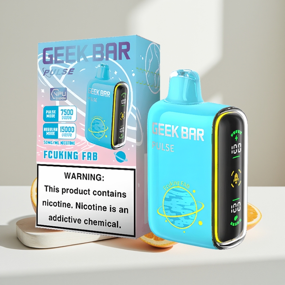 GEEK BAR Pulse 15000 Puffs Disposable Vape Planet Edition, 15 000 užkandžių, 16ML, 5% nikotino