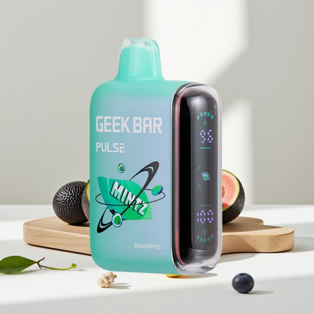 Geek Bar Pulse 15000 Puffs Disposable Vape Mėtų Leidimas, 16ML, 5% nikotino