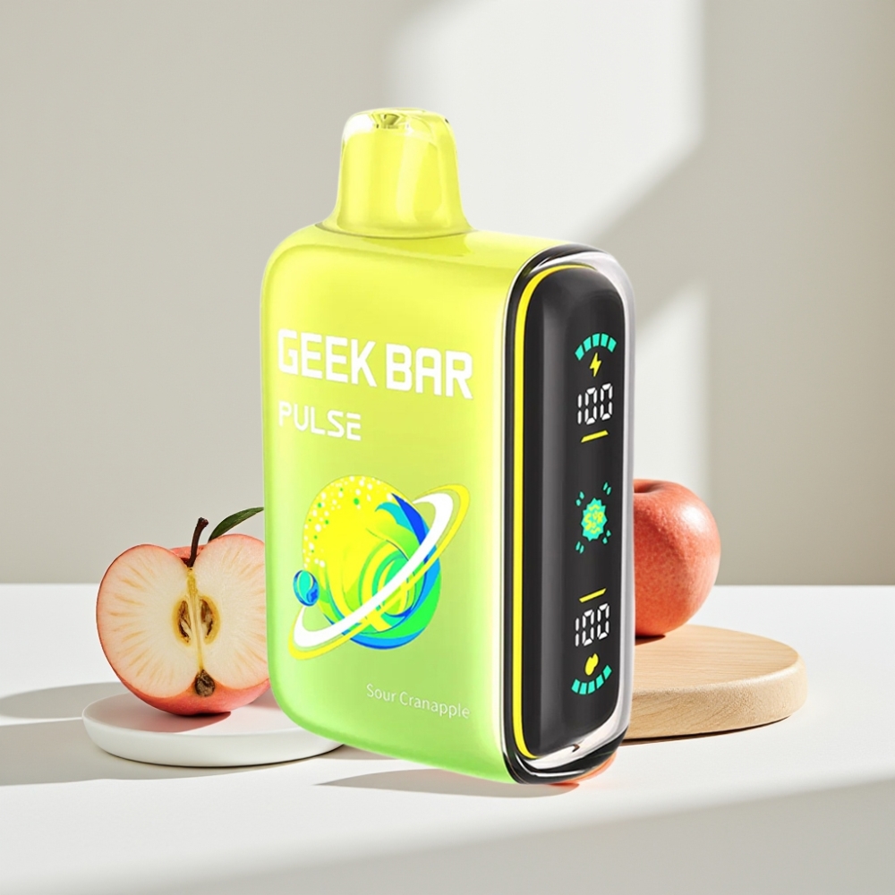 Geek Bar Pulse 15000 Puffs Sour Edition, 16ML, 5%, USB Type-C