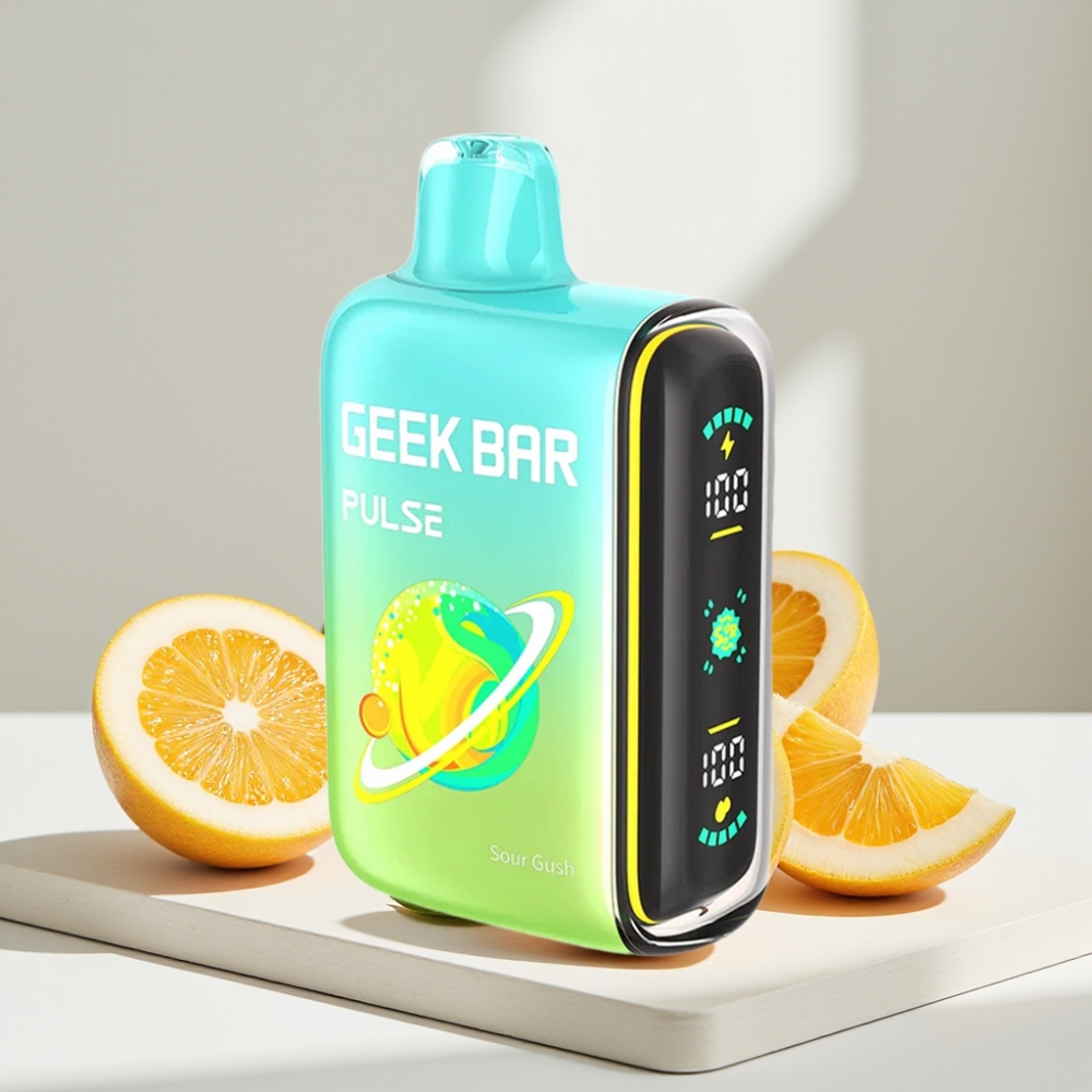 Geek Bar Pulse 15000 Puffs Sour Edition, 16ML, 5%, USB Type-C