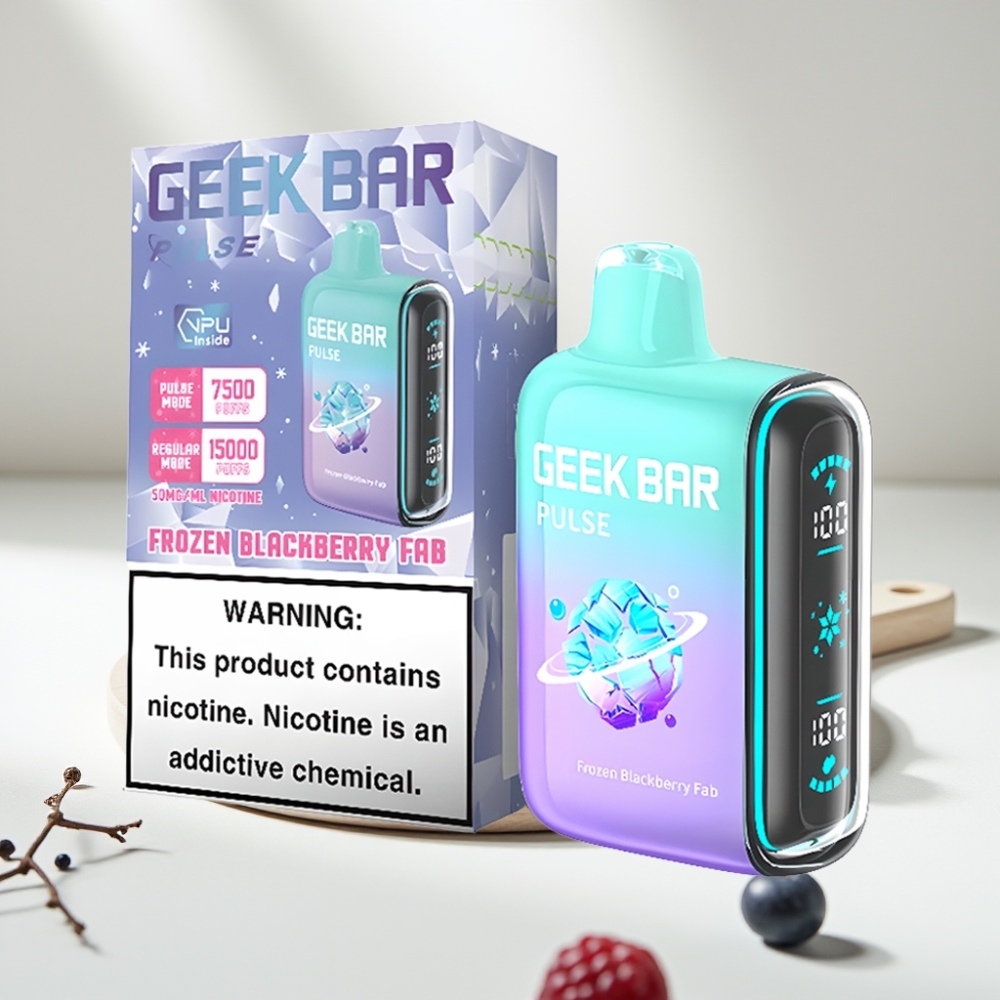 Geek Bar Pulse 15000 Puffs Šaldytasis Leidimas, 16ML, 5%, USB Type-C