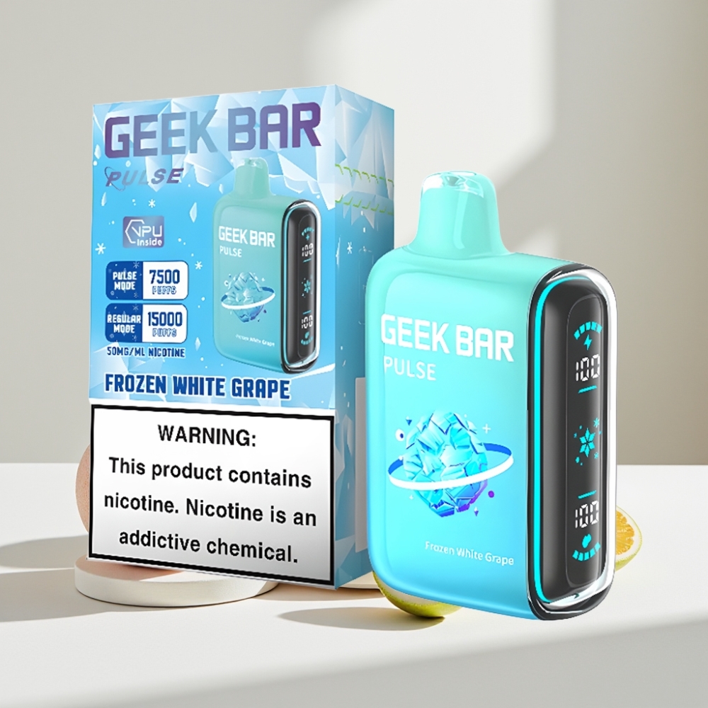 Geek Bar Pulse 15000 Puffs Šaldytasis Leidimas, 16ML, 5%, USB Type-C