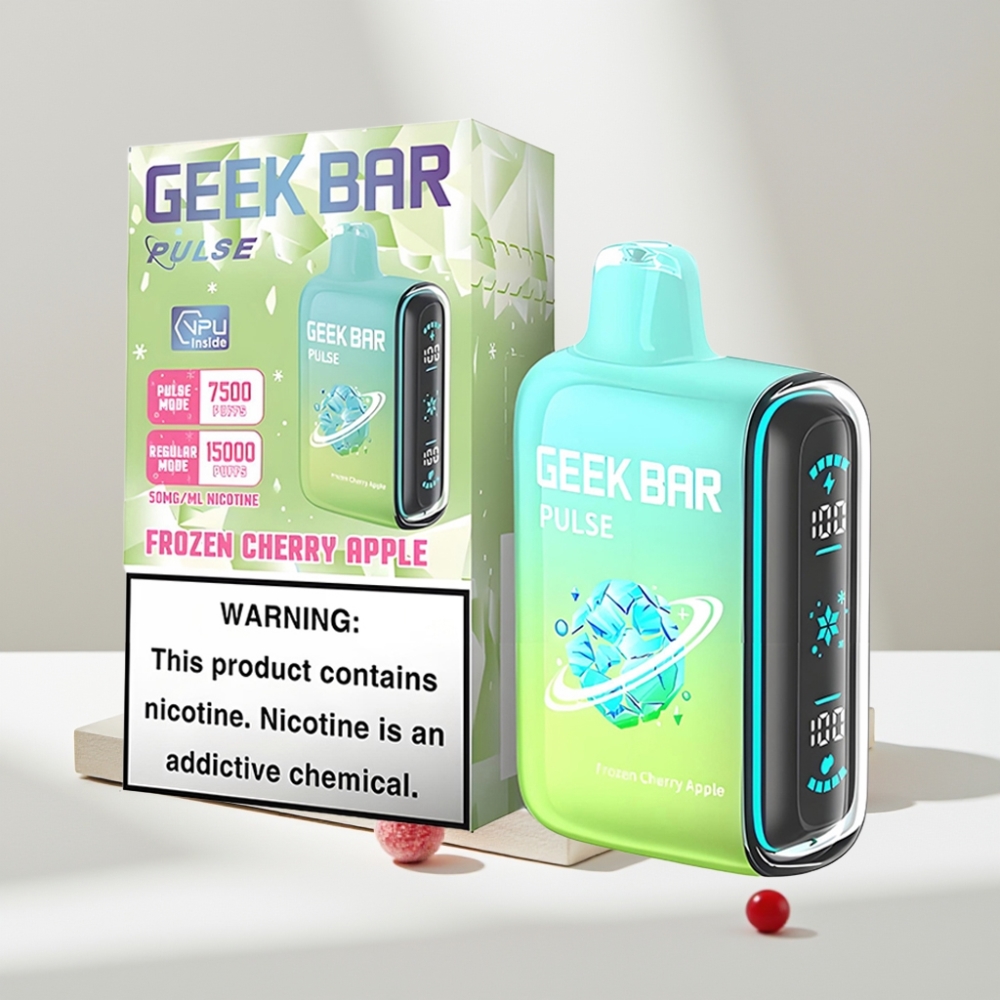 Geek Bar Pulse 15000 Puffs Šaldytasis Leidimas, 16ML, 5%, USB Type-C