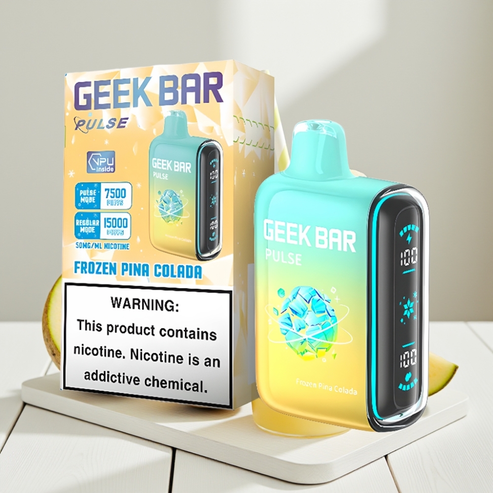 Geek Bar Pulse 15000 Puffs Šaldytasis Leidimas, 16ML, 5%, USB Type-C