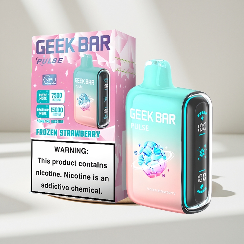 Geek Bar Pulse 15000 Puffs Šaldytasis Leidimas, 16ML, 5%, USB Type-C
