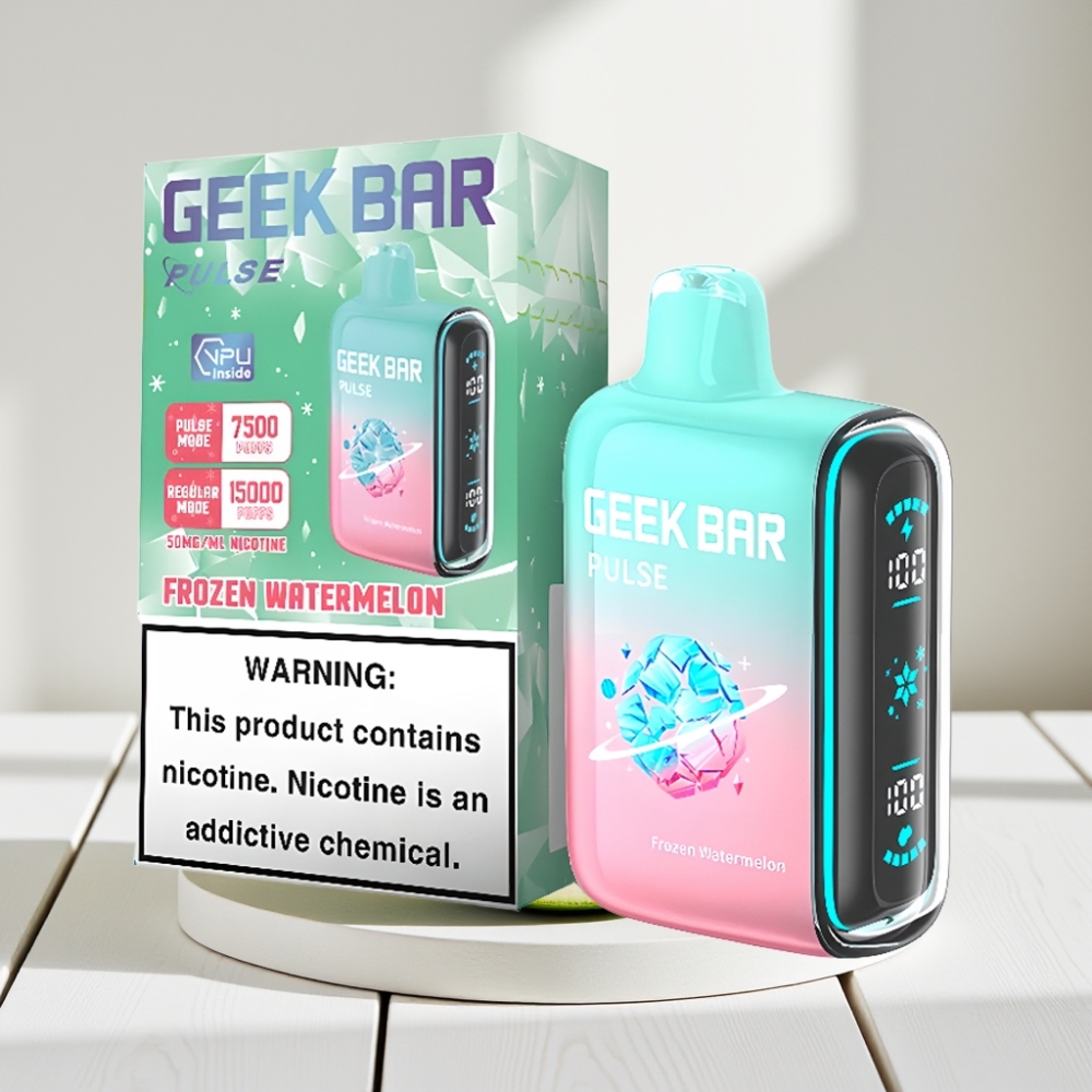 Geek Bar Pulse 15000 Puffs Šaldytasis Leidimas, 16ML, 5%, USB Type-C