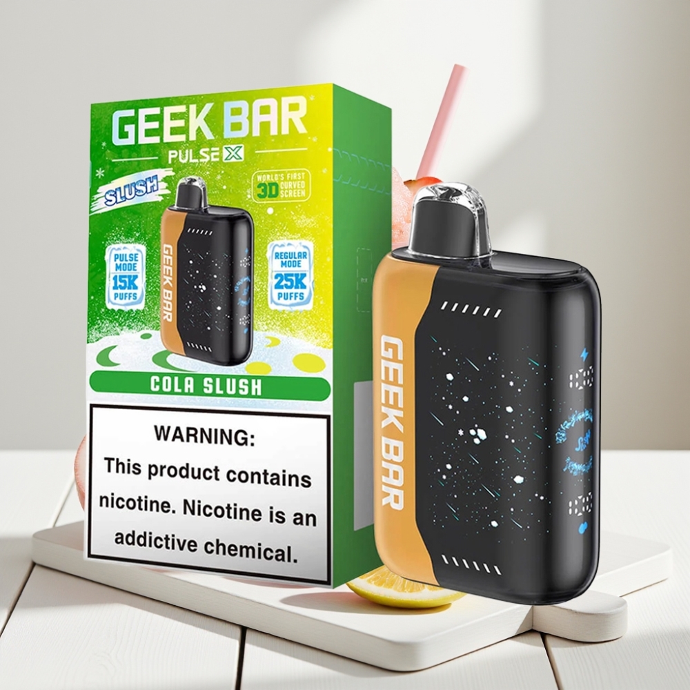 Geek Bar Pulse X 25000 Potraukiai Slush, 25000 potraukių, 18mL, USB Type-C