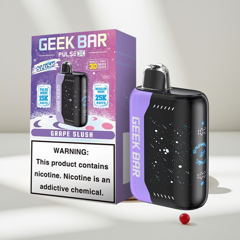 Geek Bar Pulse X 25000 Potraukiai Slush, 25000 potraukių, 18mL, USB Type-C