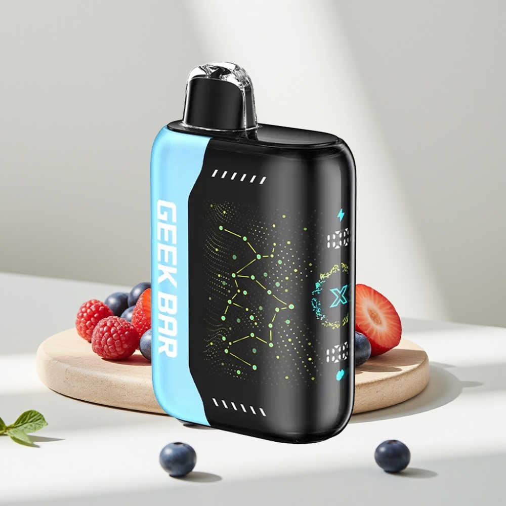 Geek Bar Pulse X 25000 Puffs, iki 25000 užpūtimų, 18mL skysčio, USB Type-C