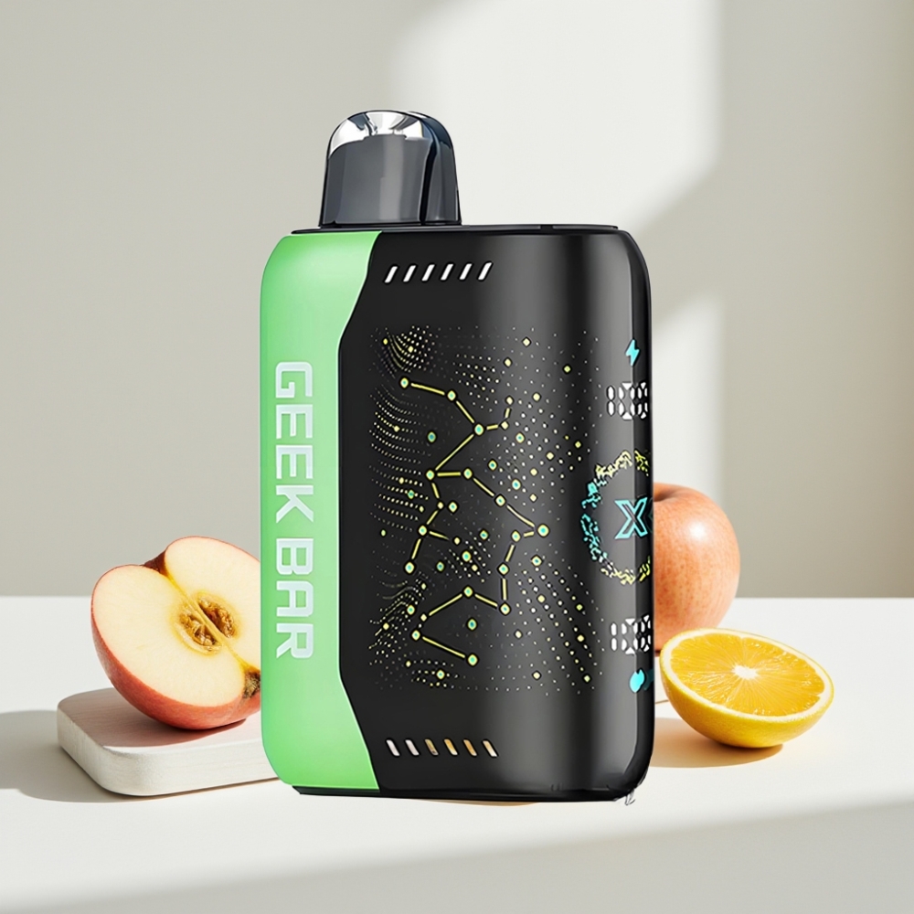 Geek Bar Pulse X 25000 Puffs iki 25000 užsispyrimų, 18mL, USB Type-C