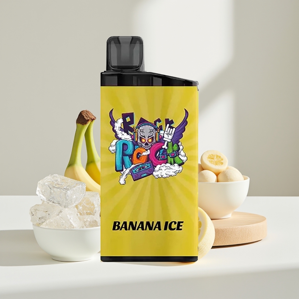 IGET Bar 3500 Puffs Bananinė Ledinė, 1400 mAh, 1.2 Ohm