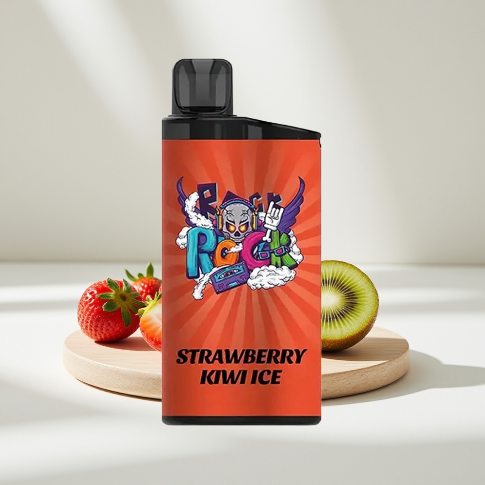 IGET Bar 3500 Puffs Braškės-Kiwi Ledas, 1400 mAh, 1.2 Ohm