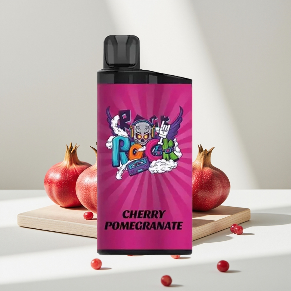 IGET Bar 3500 Puffs Vyšnių Granatų, 3500 Puffs, 1400 mAh