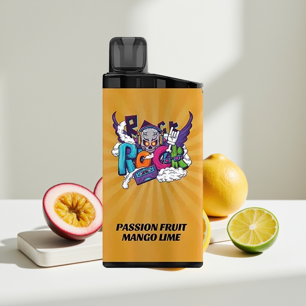 IGET Bar Passion Fruit Mango Lime 3500 Puffs, 1400 mAh, 1.2 Ohm Mesh