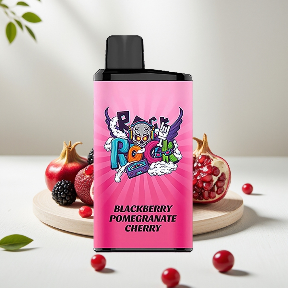 IGET Bar Pro 10000 Puffs Juodųjų Serbentų Granatų Vyšnių, 2000 mAh, 1.2 Ohm