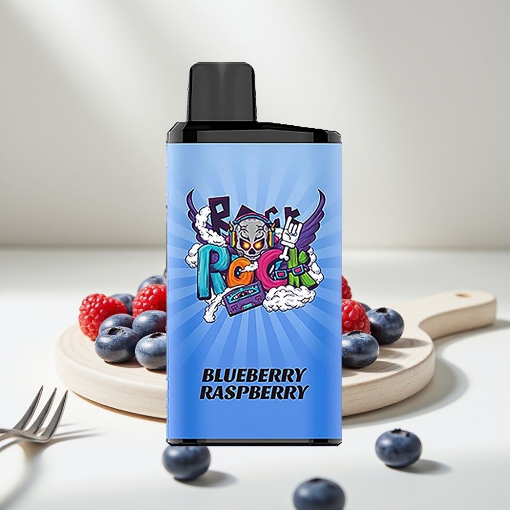 IGET Bar Pro 10000 Puffs Mėlynių ir Aviečių, 2000 mAh, 1.2 Ohm Tinklelis