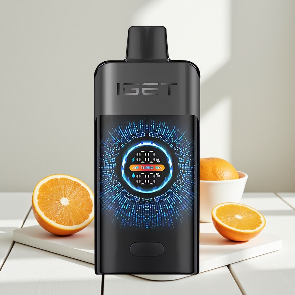 IGET ONE 12000 Puffs Disposable Vape Juodojo Miško, 12000 Puffs, 2700 mAh, 0.6 ohm